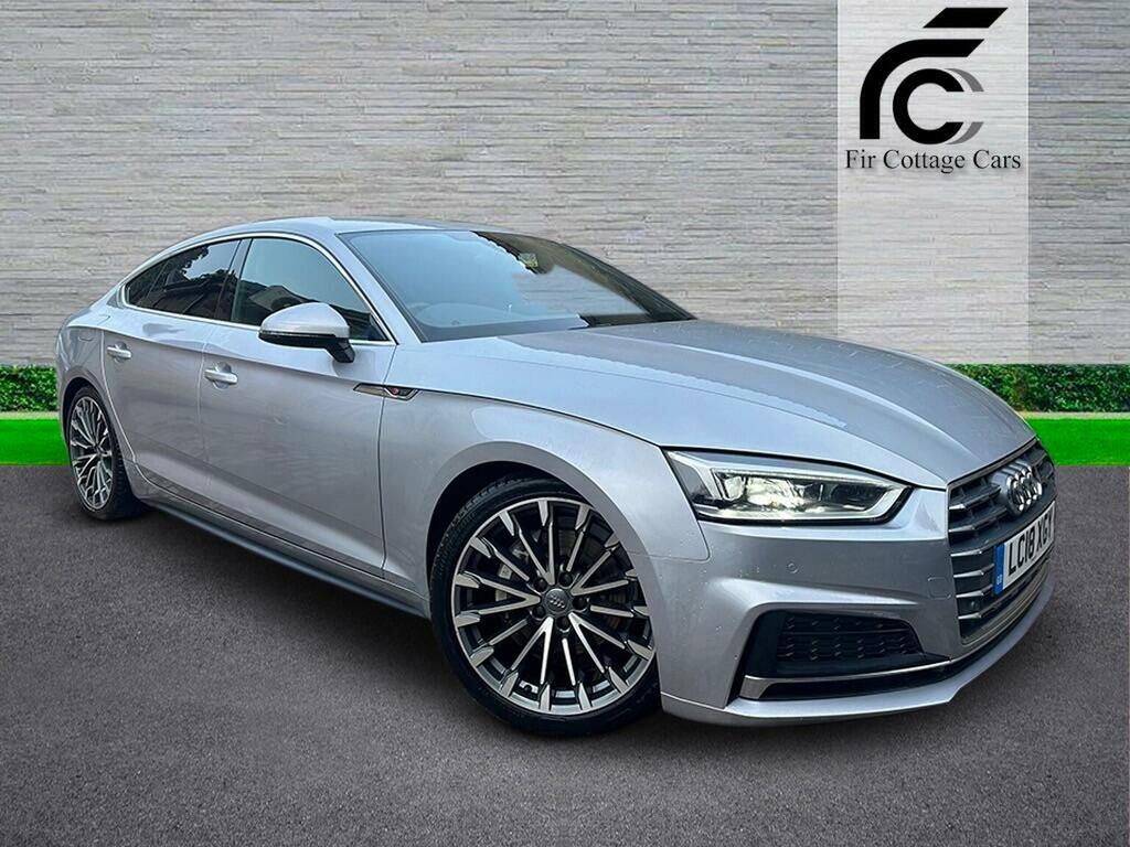 Audi A5 Hatchback 2.0 Tdi Ultra S Line Sportback S Tronic Silver #3