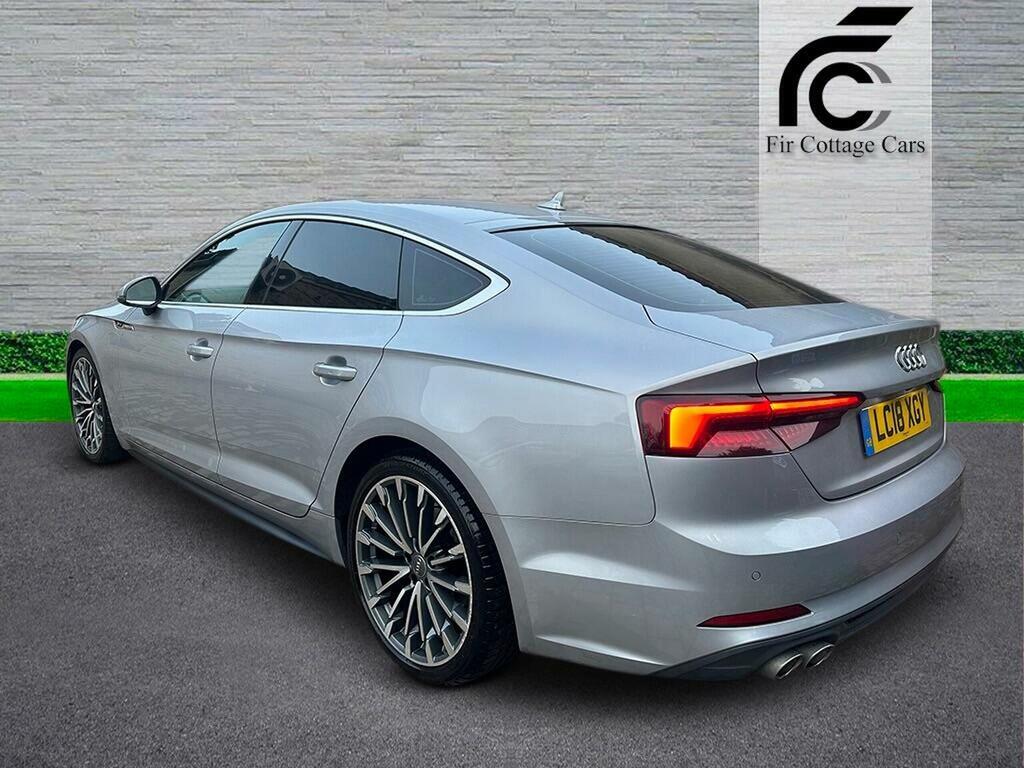 Audi A5 Hatchback 2.0 Tdi Ultra S Line Sportback S Tronic Silver #6