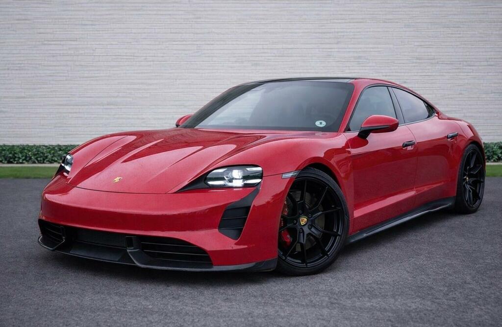 Porsche Taycan Saloon Performance Plus 93.4Kwh Gts 4Wd Red