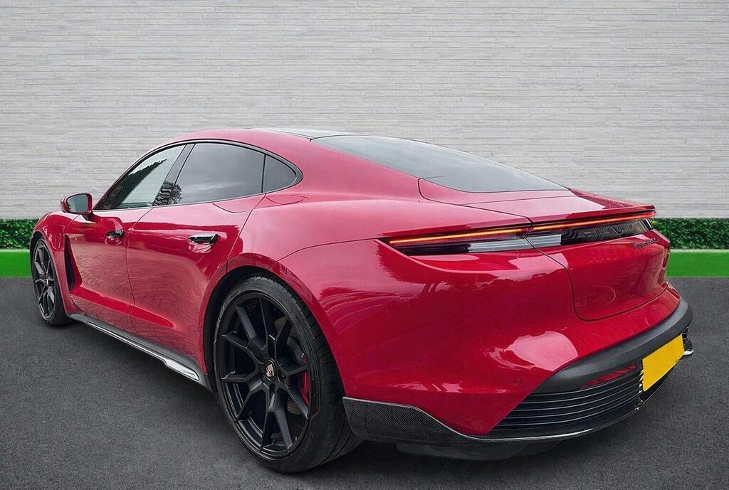 Porsche Taycan Saloon Performance Plus 93.4Kwh Gts 4Wd Red #4