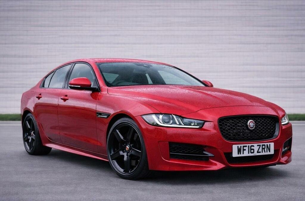 Jaguar XE Saloon 2.0D R-sport Euro 6 Ss 201616 WF16ZRN Red #3