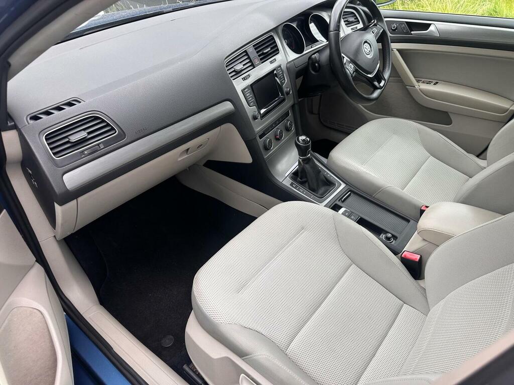 Volkswagen Golf Hatchback 2.0 Tdi Bluemotion Tech Se Euro 5 Ss KV64ALO Blue #2