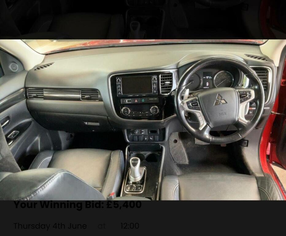 Mitsubishi Outlander 2.0H 12Kwh 4H Cvt 4Wd Euro 6 Ss Red #2