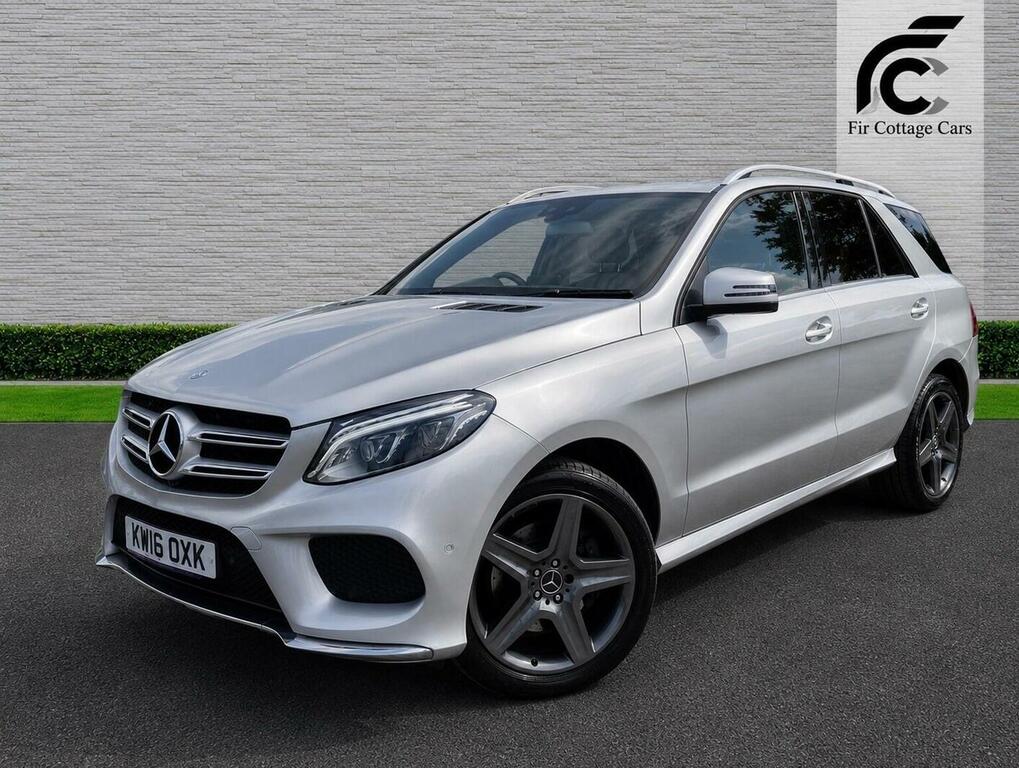Mercedes-Benz GLE Class 3.0 Gle350d V6 Amg Line G-tronic 4Matic Euro 6 S Silver
