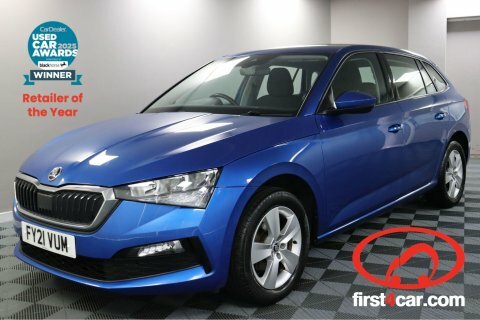 Skoda Scala 2021 21 Se Blue