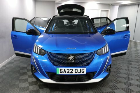 Peugeot e-2008 50 Kwh 2022 Blue #6