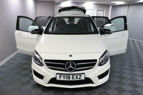 Mercedes-Benz B Class 2018 18 B White #6