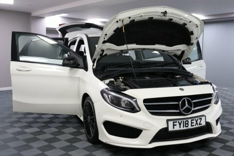 Mercedes-Benz B Class 2018 18 B White #3