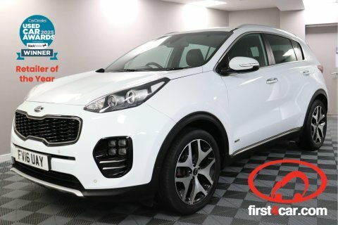 Kia Sportage 2016 16 Gt-line White
