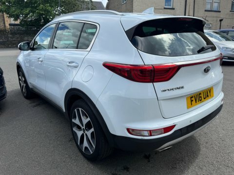 Kia Sportage 2016 16 Gt-line White #4