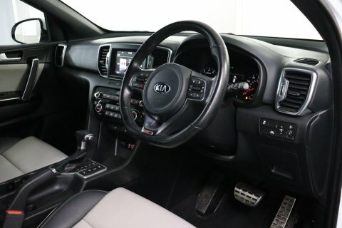 Kia Sportage 2016 16 Gt-line White #4