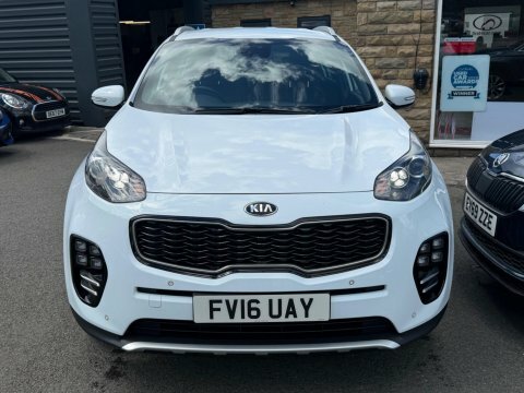 Kia Sportage 2016 16 Gt-line White #2