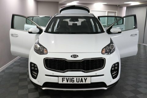 Kia Sportage 2016 16 Gt-line White #6
