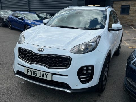 Kia Sportage 2016 16 Gt-line White #3