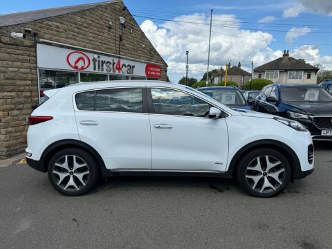 Kia Sportage 2016 16 Gt-line White #6