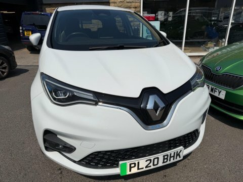 Renault Zoe 55 Kwh 2020 White #2