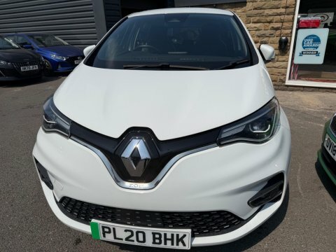 Renault Zoe 55 Kwh 2020 White #6