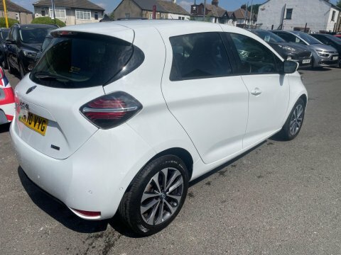 Renault Zoe 55 Kwh 2020 White #6