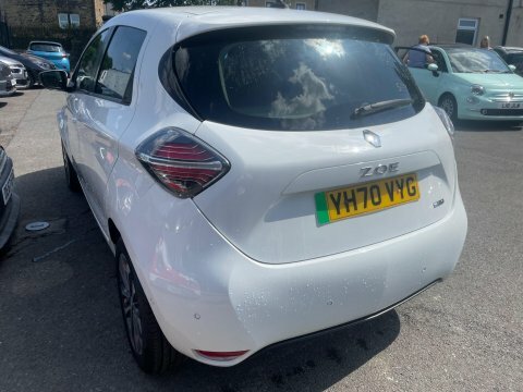 Renault Zoe 55 Kwh 2020 White #3