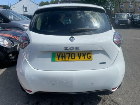 Renault Zoe 55 Kwh 2020 White #4