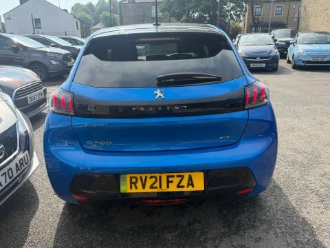 Peugeot e-208 50 Kwh 2021 Blue #5