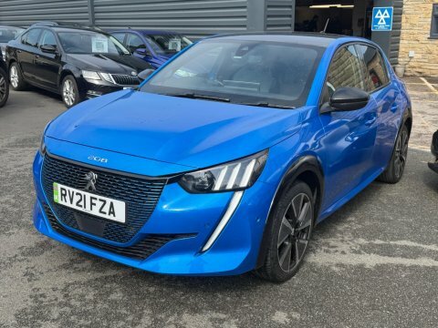 Peugeot e-208 50 Kwh 2021 Blue #3