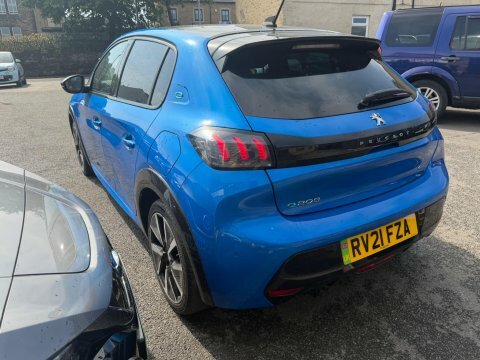Peugeot e-208 50 Kwh 2021 Blue #4