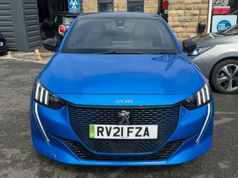 Peugeot e-208 50 Kwh 2021 Blue #2