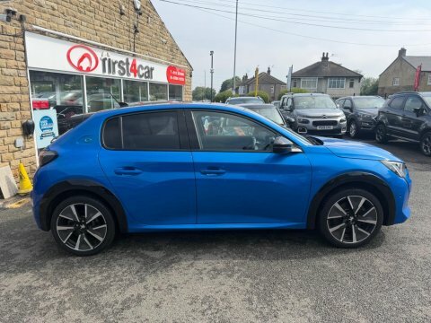 Peugeot e-208 50 Kwh 2021 Blue #6