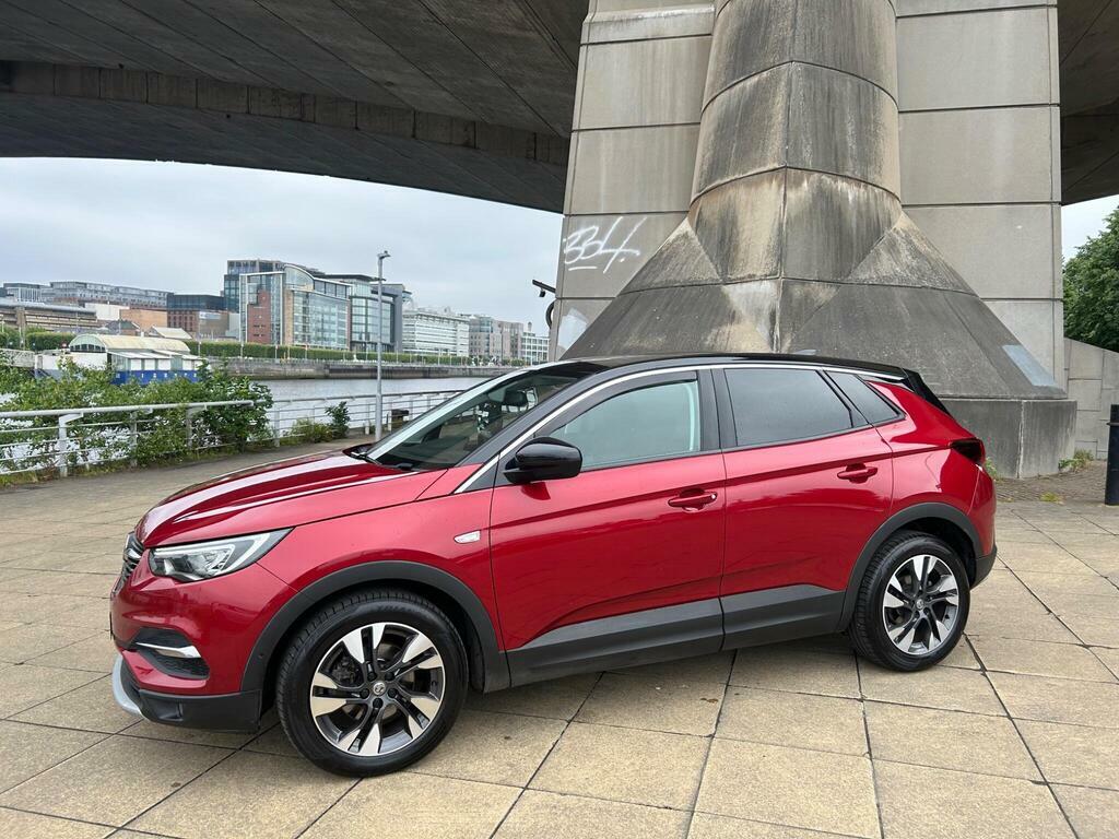 Vauxhall Grandland X 1.5 Turbo D Sri Nav Euro 6 S S NA70BHO Red #3