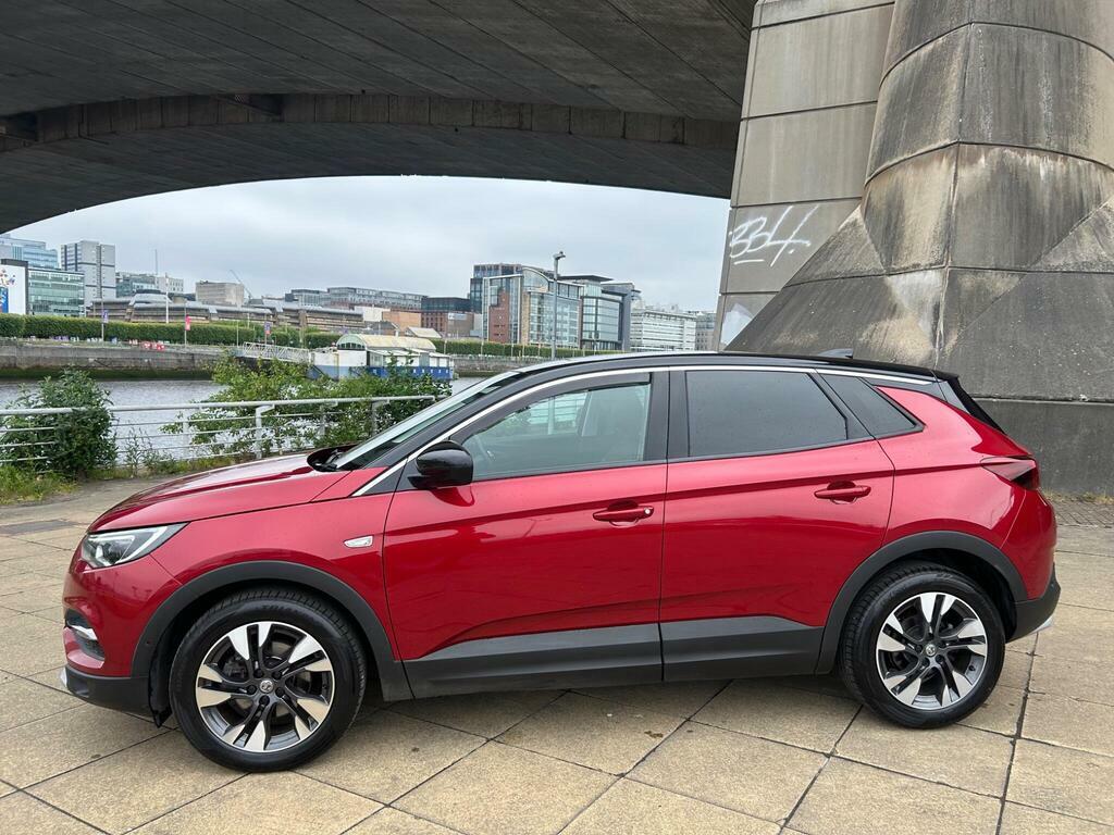 Vauxhall Grandland X 1.5 Turbo D Sri Nav Euro 6 S S NA70BHO Red #4