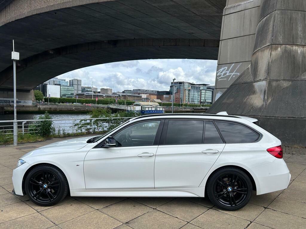 BMW 3 Series 2.0 320D M Sport Touring Euro 6 S S YA18WOM White #5
