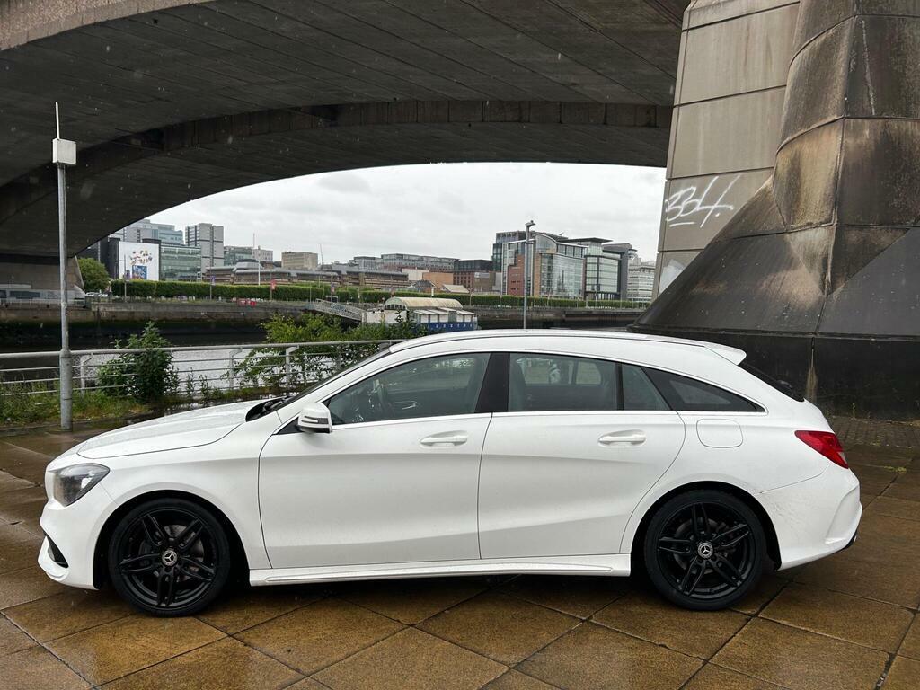 Mercedes-Benz CLA Class 1.6 Cla200 Amg Line Edition Shooting Brake Euro 6 SP19RXW White #5