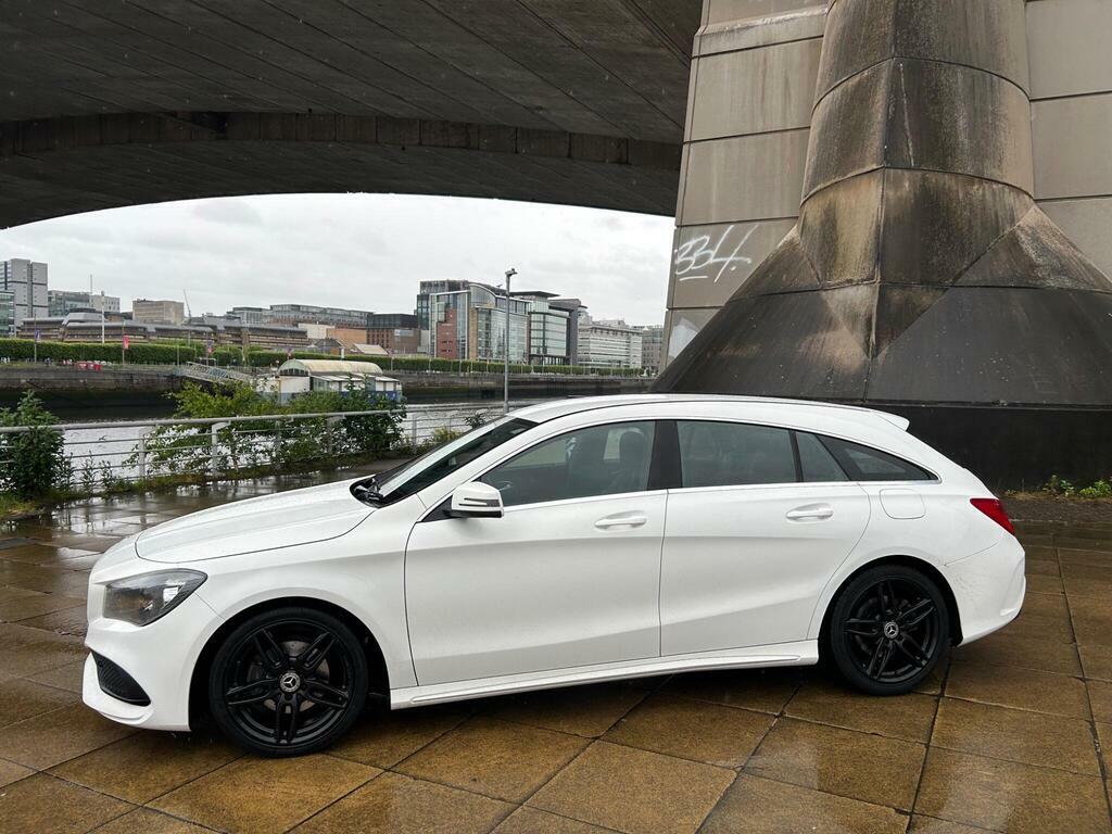 Mercedes-Benz CLA Class 1.6 Cla200 Amg Line Edition Shooting Brake Euro 6 SP19RXW White #4