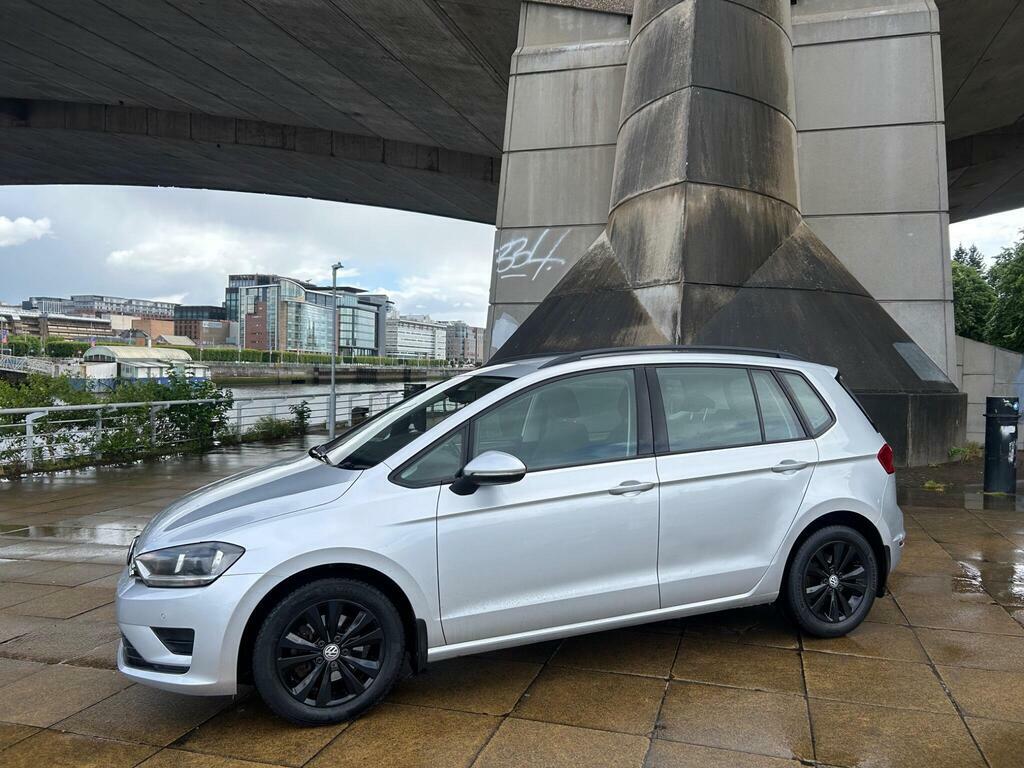 Volkswagen Golf SV 1.6 Tdi Bluemotion Tech Se Dsg Euro 6 S S Silver #3