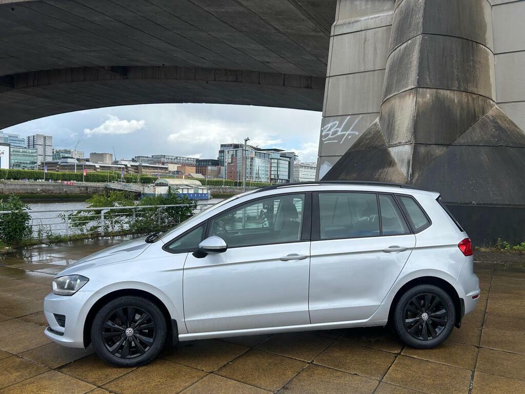 Volkswagen Golf SV 1.6 Tdi Bluemotion Tech Se Dsg Euro 6 S S Silver #4