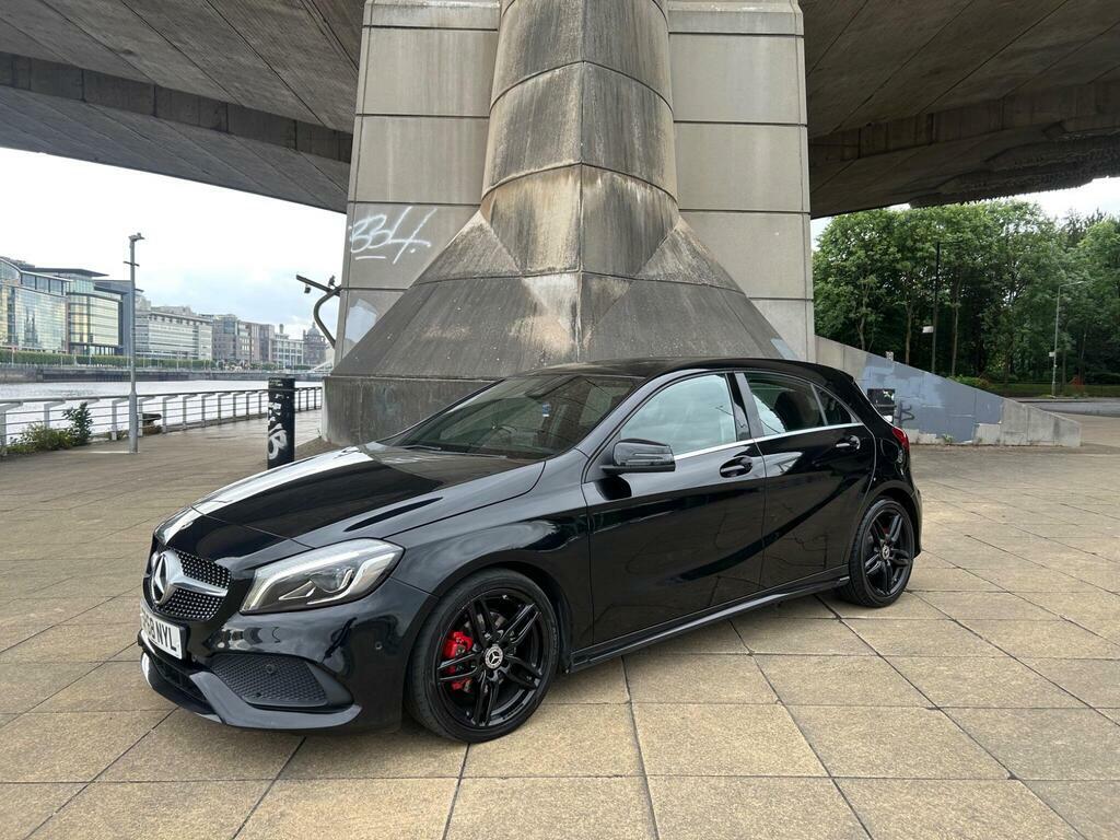 Mercedes-Benz A Class 2.1 A200d Amg Line Premium 7G-dct Euro 6 S S SP68NYL Black #2