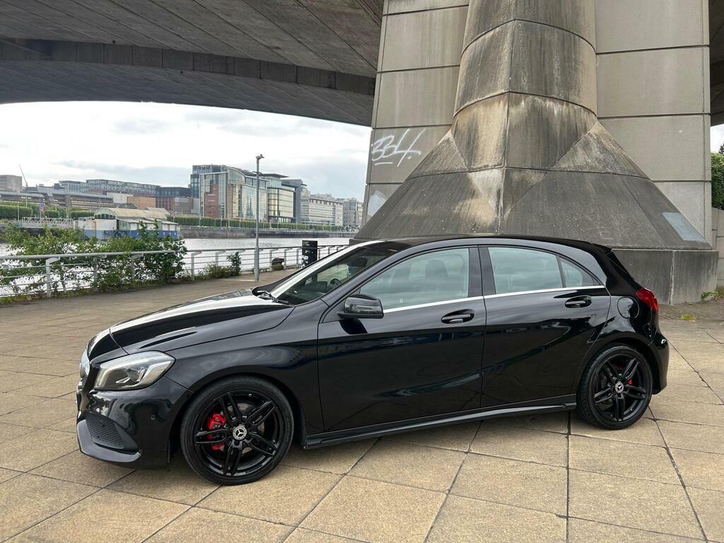 Mercedes-Benz A Class 2.1 A200d Amg Line Premium 7G-dct Euro 6 S S SP68NYL Black #3