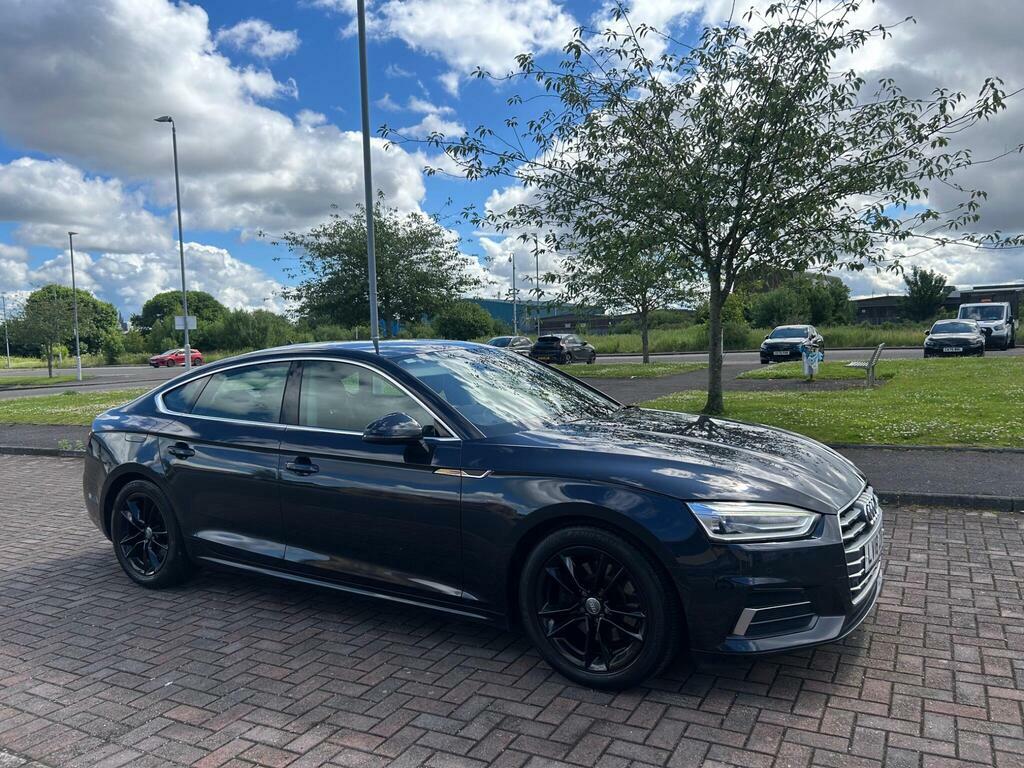 Audi A5 2.0 Tfsi Sport Sportback S Tronic Euro 6 S S Blue #2
