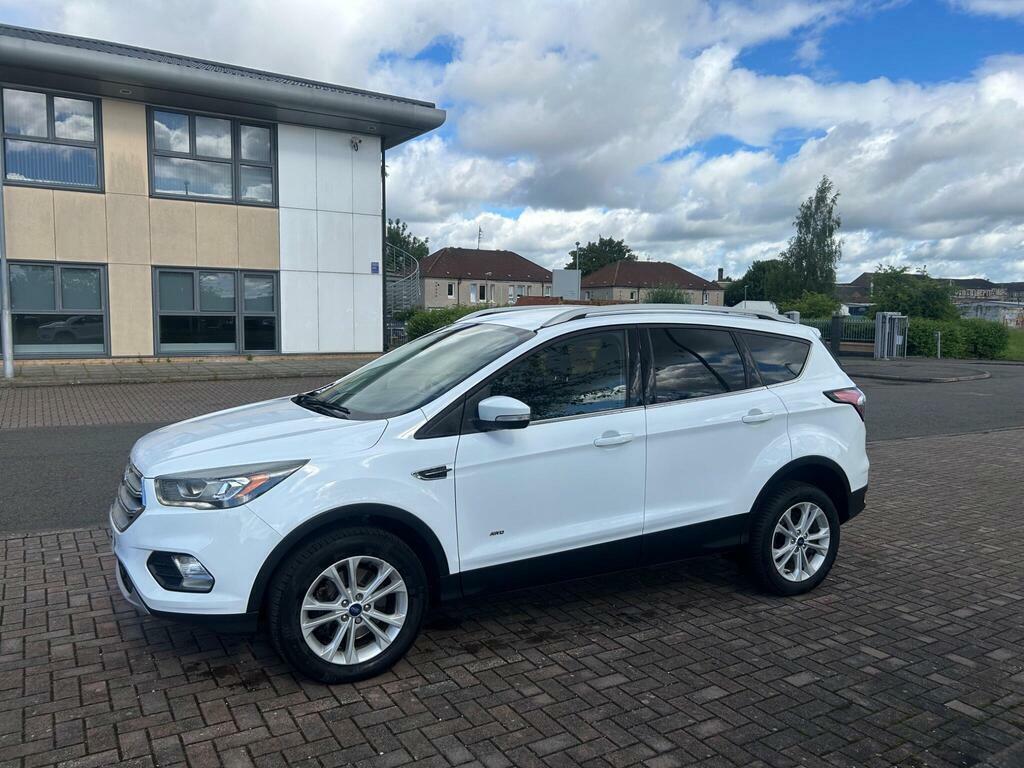 Ford Kuga 2.0 Tdci Titanium Powershift Awd Euro 6 S S White #5