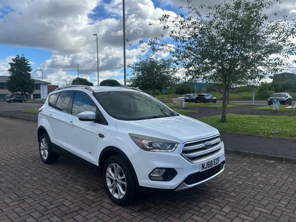 Ford Kuga 2.0 Tdci Titanium Powershift Awd Euro 6 S S White #3
