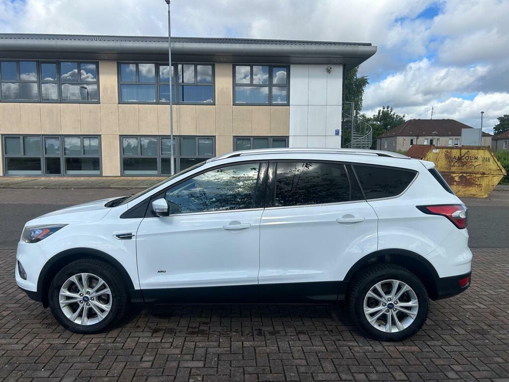 Ford Kuga 2.0 Tdci Titanium Powershift Awd Euro 6 S S White #6