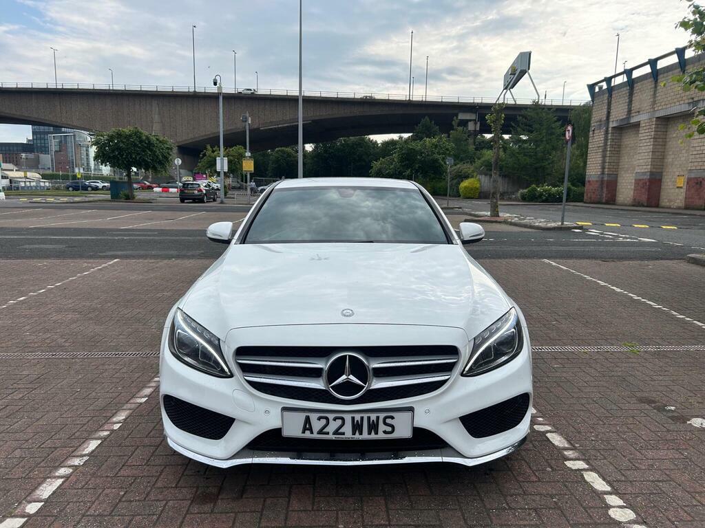 Mercedes-Benz C Class 2.1 C250 Bluetec Amg Line G-tronic Euro 6 S S White #4