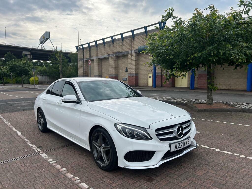 Mercedes-Benz C Class 2.1 C250 Bluetec Amg Line G-tronic Euro 6 S S White #3