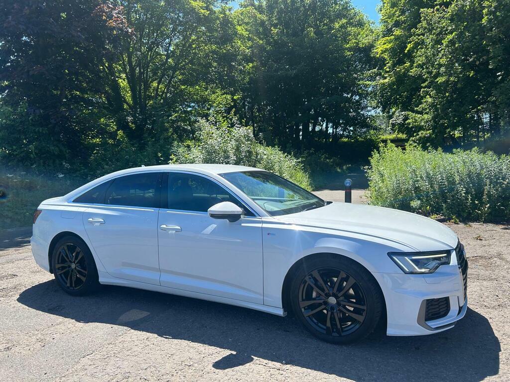 Audi A6 Saloon 2.0 Tdi 40 S Line S Tronic Euro 6 S S White #2
