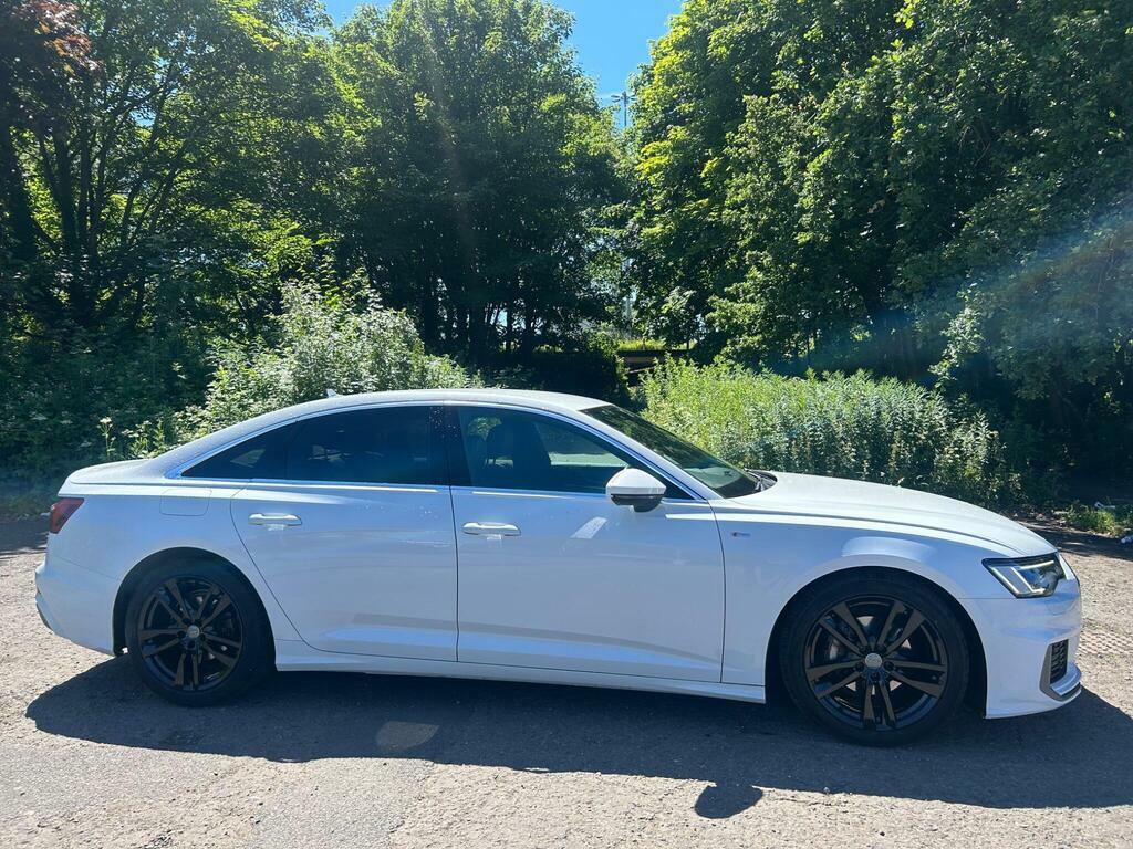 Audi A6 Saloon 2.0 Tdi 40 S Line S Tronic Euro 6 S S White #3