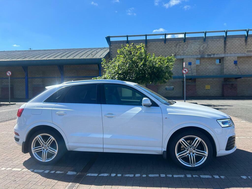Audi Q3 2.0 Tdi S Line Plus S Tronic Quattro Euro 6 S S White