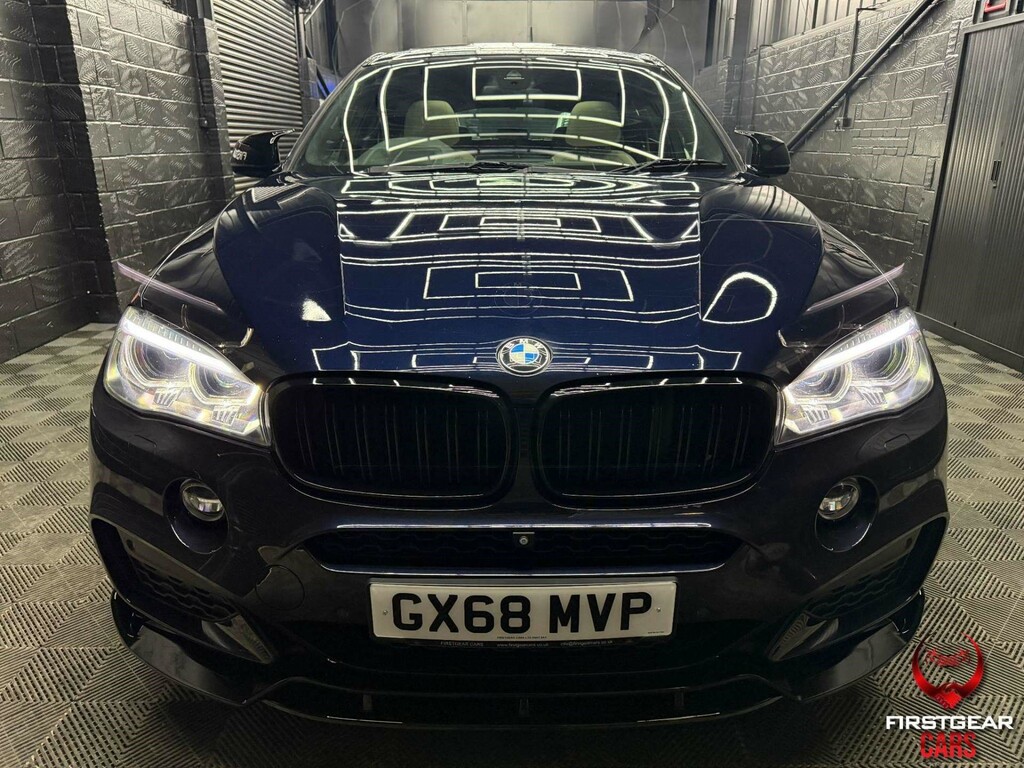 BMW X6 40D M Sport Xdrive Euro 6 Ss GX68MVP Black #5
