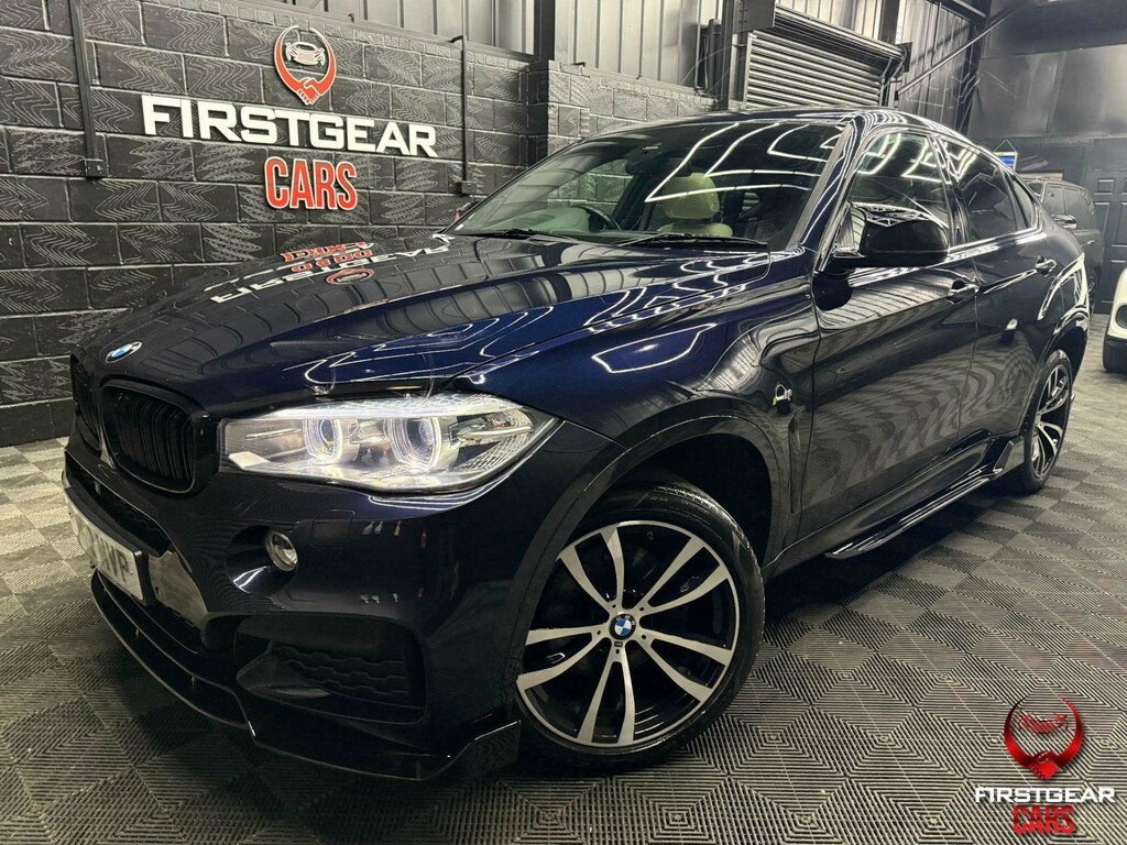 BMW X6 40D M Sport Xdrive Euro 6 Ss Black