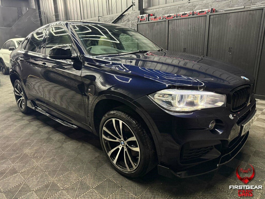 BMW X6 40D M Sport Xdrive Euro 6 Ss GX68MVP Black #6